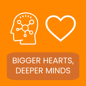bigger hearts deeper minds logo