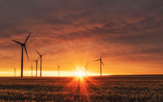 windmills as part of the green new deal